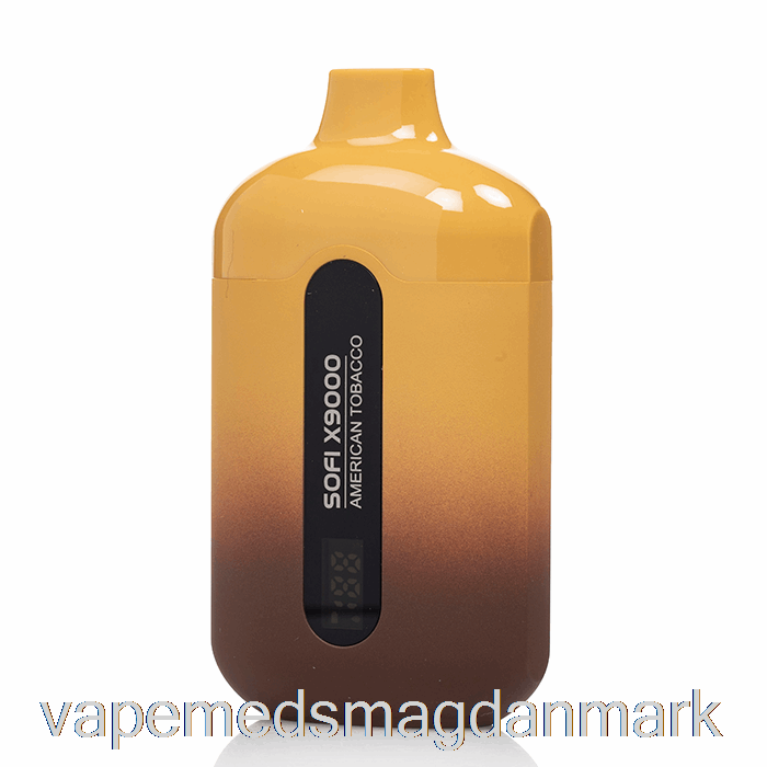 Vape Med Smag Sofi X9000 Smart Engangs Amerikansk Tobak